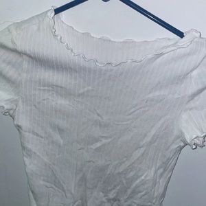 SHEIN white shirt size 0-2 (XS)